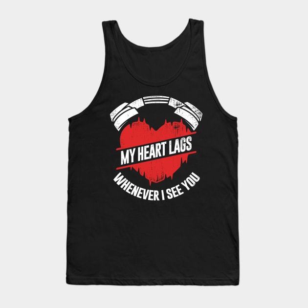 Video Gaming Game Gamer Couple Wife Husband Gift Tank Top by Dolde08